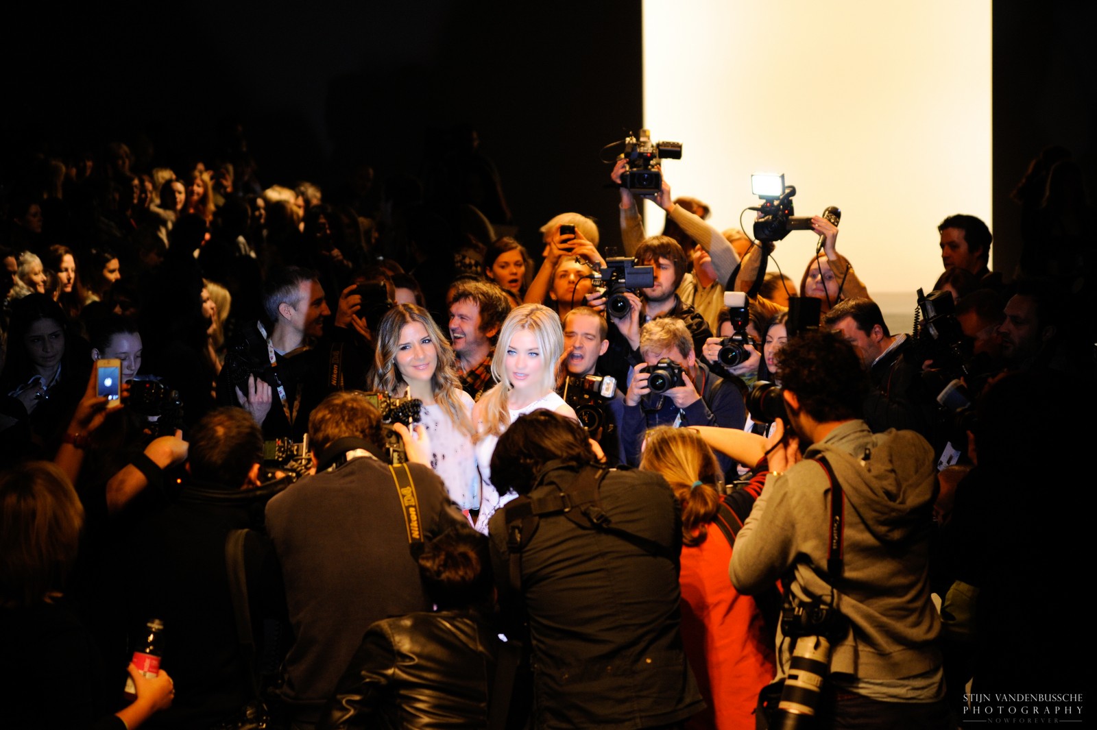 Zoë Jordan catwalk show at london fashion show 2013 AW